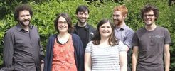 Group picture (summer 2012) (left to right): Thomas Betz, Melanie Schnell, Alvin Shubert, Sabrina Zinn, Christopher Hughes, David Schmitz