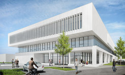The new expansion building for the MPSD