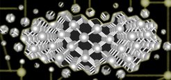 Ein neuer Blick auf Werkstoffe: Die Forscher des europäischen Exzellenz-Zentrums NOMAD analysieren Daten unter anderem der Strukturen sehr unterschiedlicher Materialien mithilfe von data mining-Techniken. Auf diese Weise wollen sie unbekannte chemische Verbindungen mit gewünschten Eigenschaften oder bislang unentdeckte Eigenschaften bekannter Substanzen vorhersagen. Außerdem bereiten sie die Daten mit Methoden des maschinellen Lernens so auf, um etwa auch Ingenieure direkt die für sie relevanten Informationen zu bieten. So soll eine umfassende Enzyklopädie von Werkstoffen entstehen.