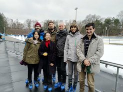 Ice skating in Berlin, January 2020.