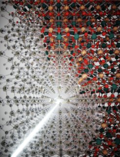 Artistic impression of vibrationally-induced transparency in CuGeO3
