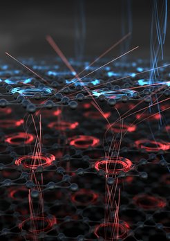 Chiral electronic transport in a layered Kagome superconductor