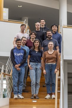 The SabIA group, led by Mariana Rossi, in October 2024.